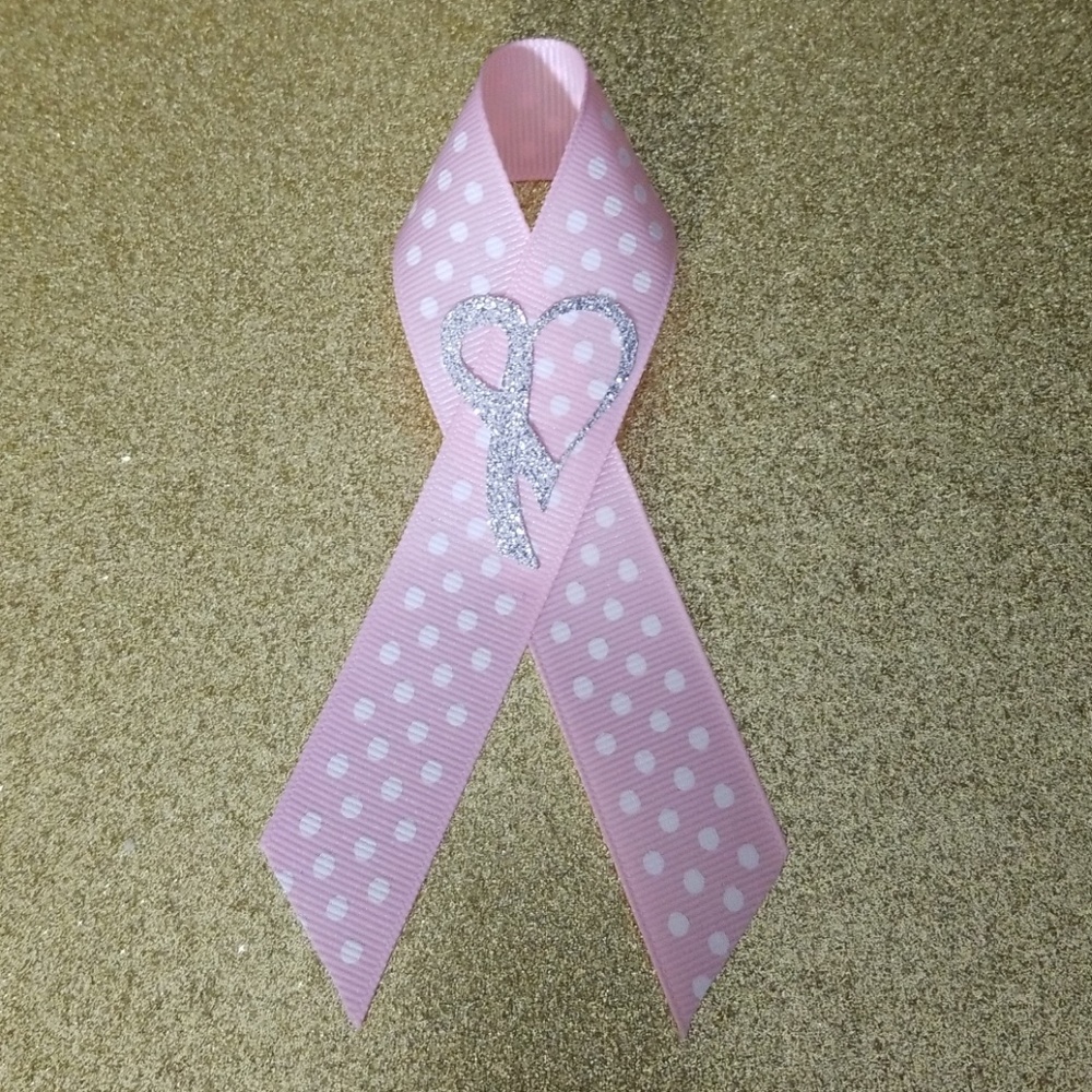 (25) Breast Cancer Awareness Ribbons
